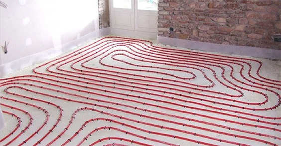 plancher chauffant